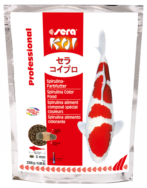 sera Koi Professional Spirulina Color Food